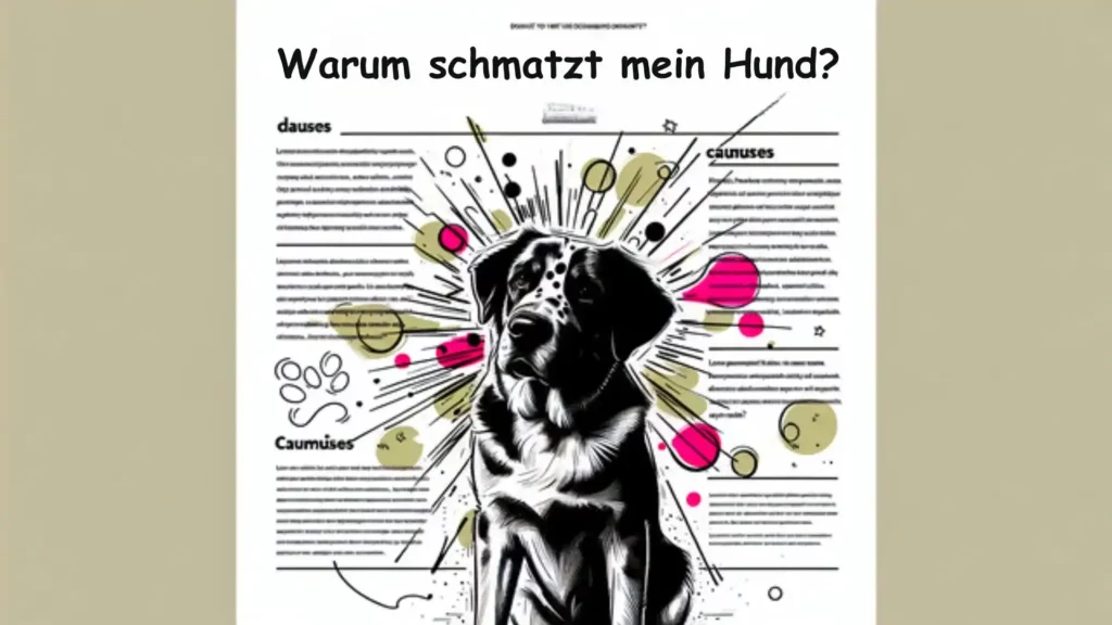 hund schmatzt